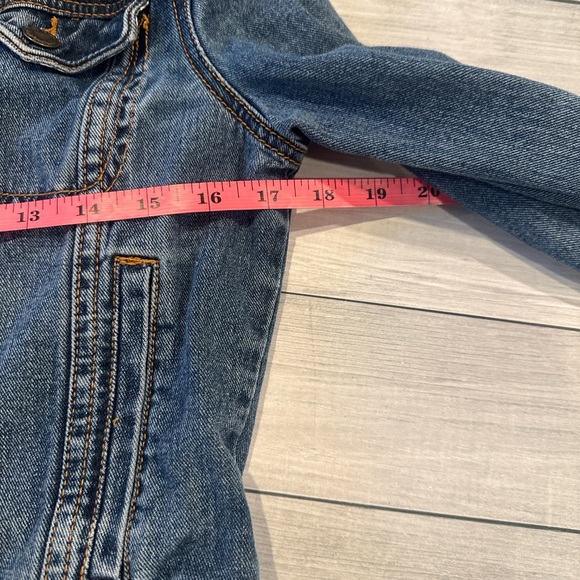 Free People Sz XS Rumors Denim Jacket - Picture 11 of 12